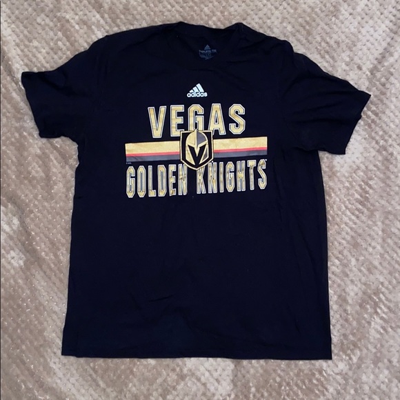 Adidas Las Vegas Golden Knights T Shirt - Picture 1 of 2